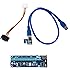 SODIAL(R) USB 3.0 PCI-E Express 1x to 16x Extender Riser Card Adapter Bitcoin Litecoin