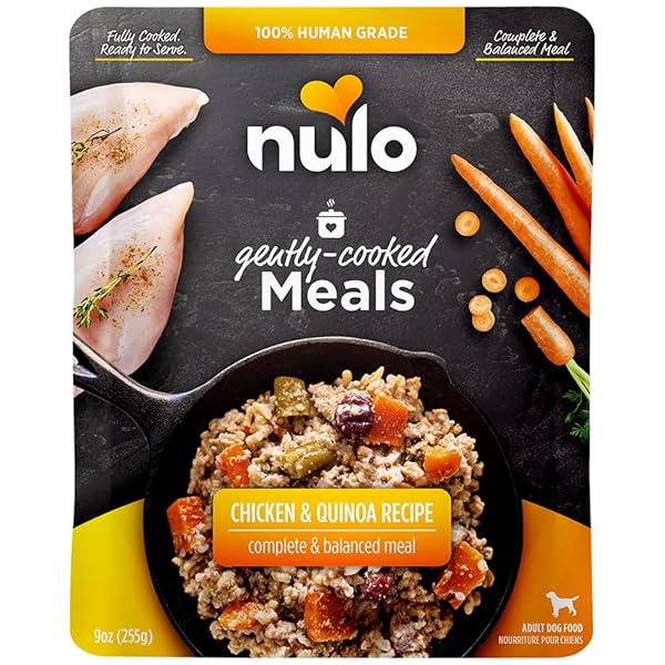 NULO, GENTLY COOKED MEALS CHICKEN & QUINOA RECIPE...