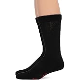 Wrangler mens Non-binding Ultra-dri Smooth Toe Boot Crew Socks 2 Pair Pack