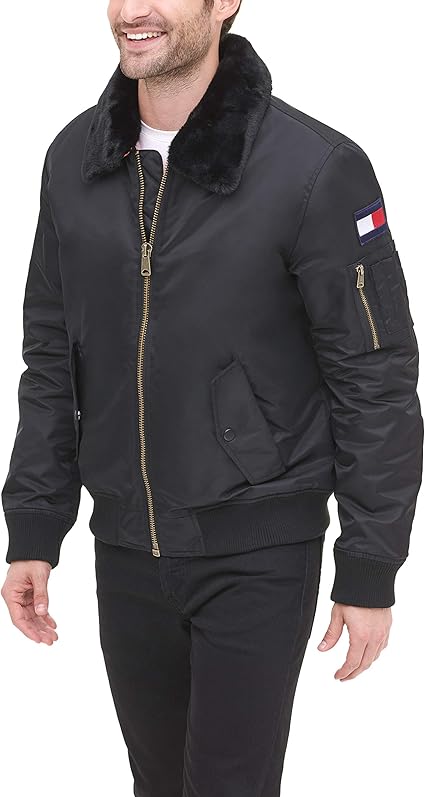 pile collar denim jacket