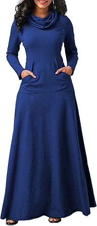 long sleeve plain dress