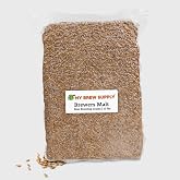 My Brew Supply Brewers Malt Premium Beer Making Grain | Milled Barley Grain (10 lb Bag) - Base Malt for Homebrewing Beer: Ales, Lagers, IPAs &amp; Stouts - Grown in USA