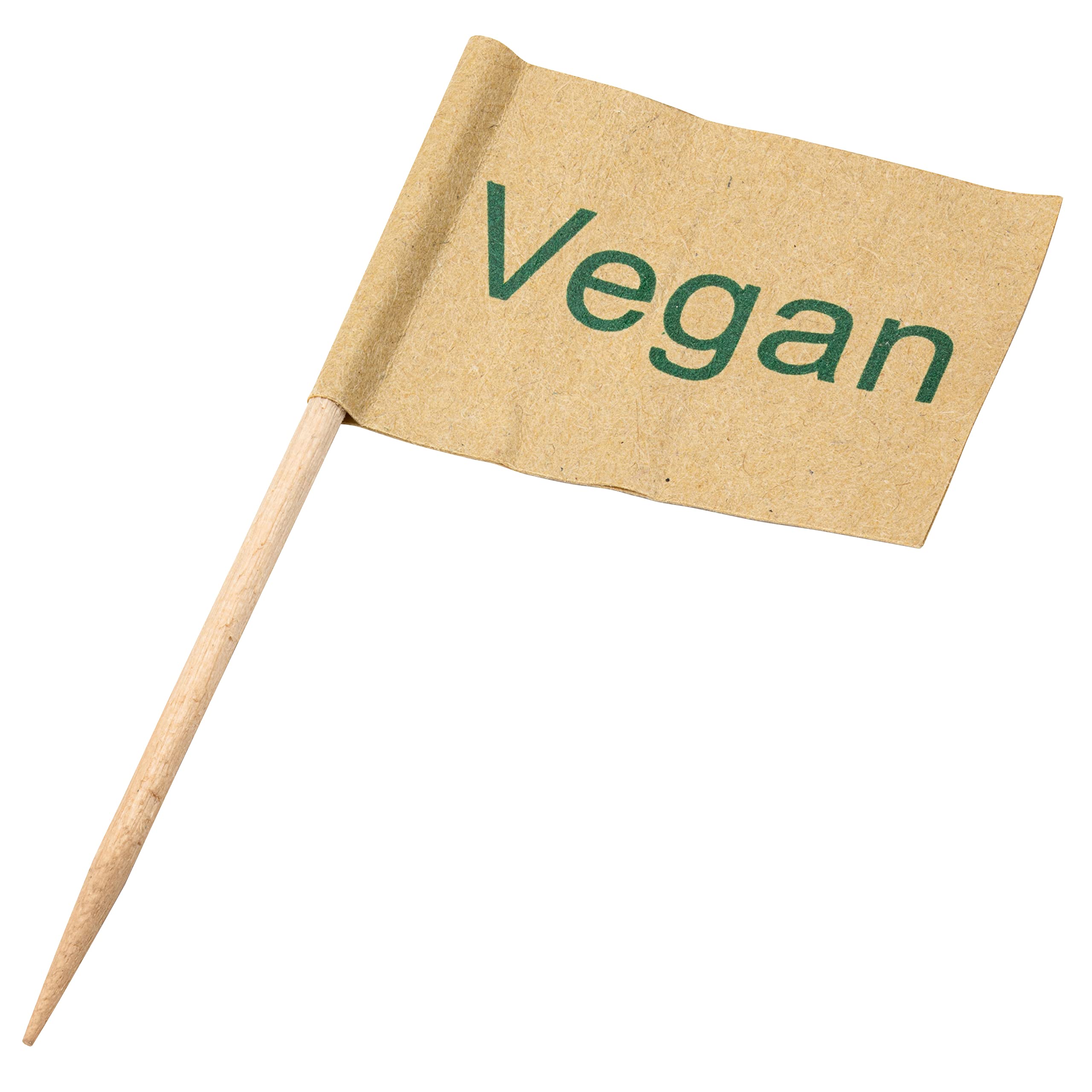 Utopia Vegan Flag Skewer 9cm, Pack of 100