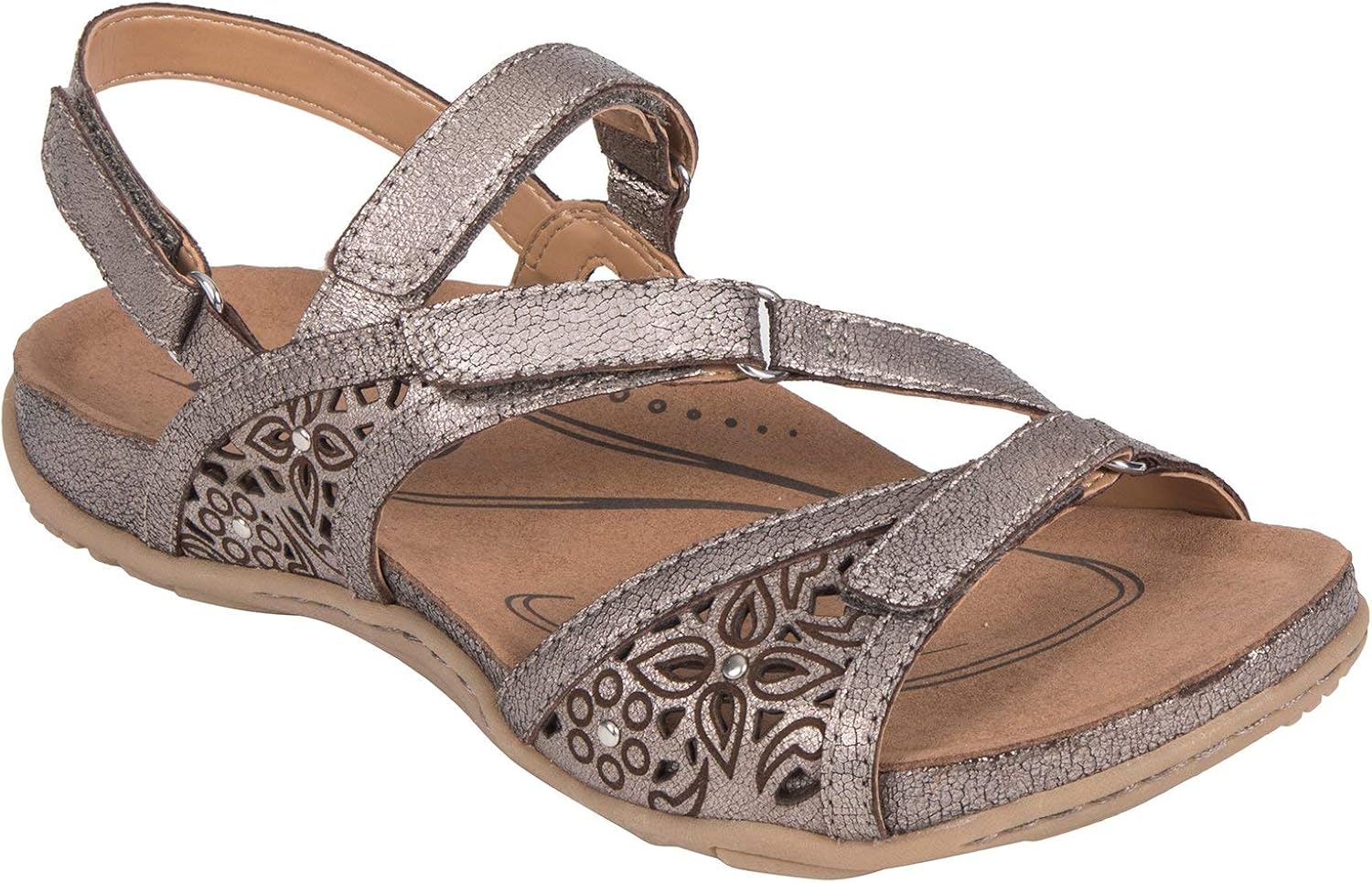 low heel earth sandals