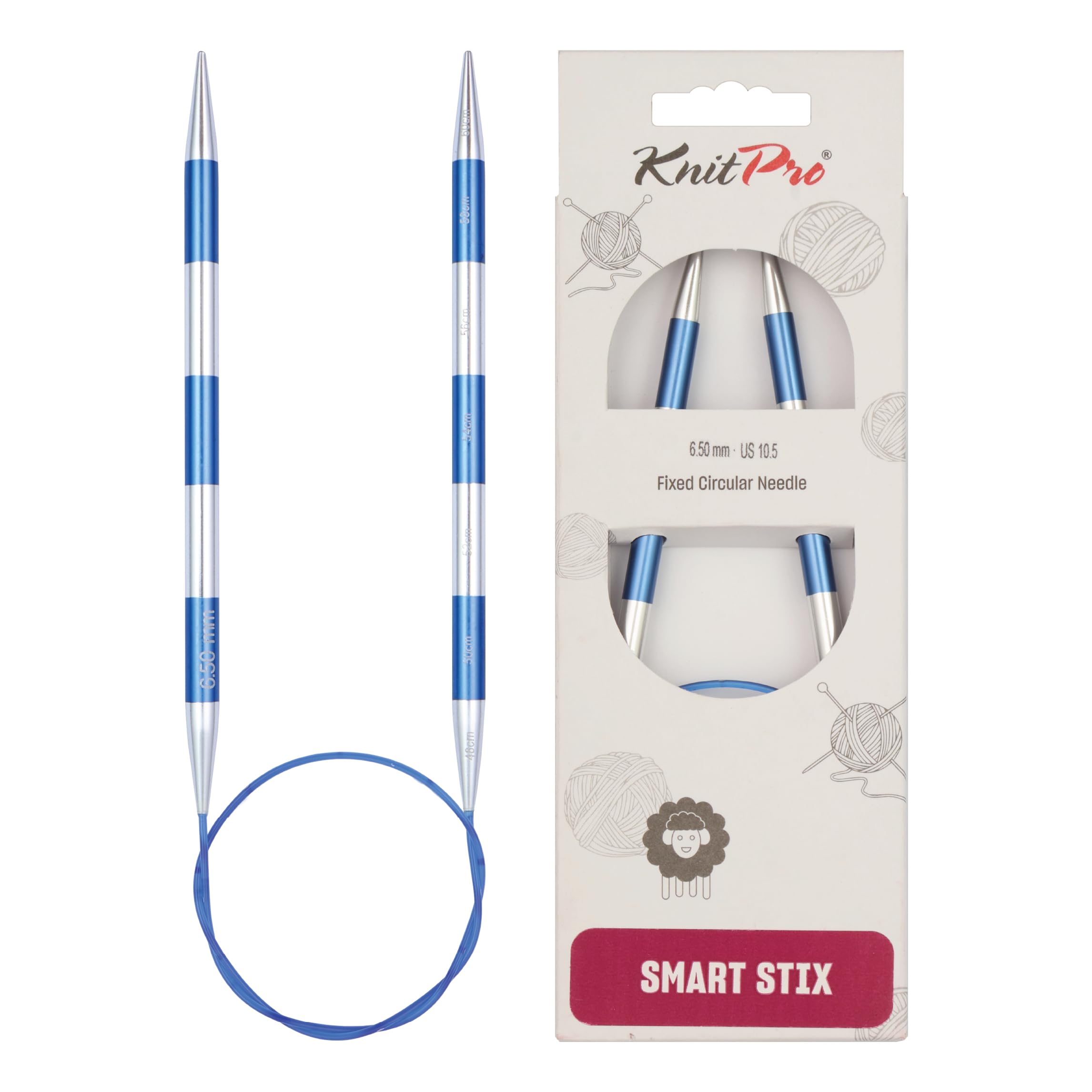 KnitPro Smartstix Fixed Circular Needles 24" (60cm) | 6.50mm — image 1