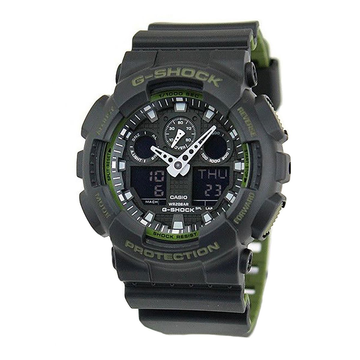 casio g shock ga 100 military