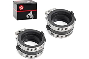 MOTO1988 Intake Manifold Boots For HONDA Shadow VLX 600 VT600 C CD 1988-1998 Shadow Spirit 750 VT750DC 2001-2007 Shadow ACE 750 VT750C 1998-2003 16211-MAW-600 Carburetor Carb