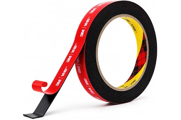 Extra Strong Double Sided Tape Heavy Duty 10FT x 0.8 in, Very Sticky Adhesive Double Sided Mounting Tape, Works Great Indoors