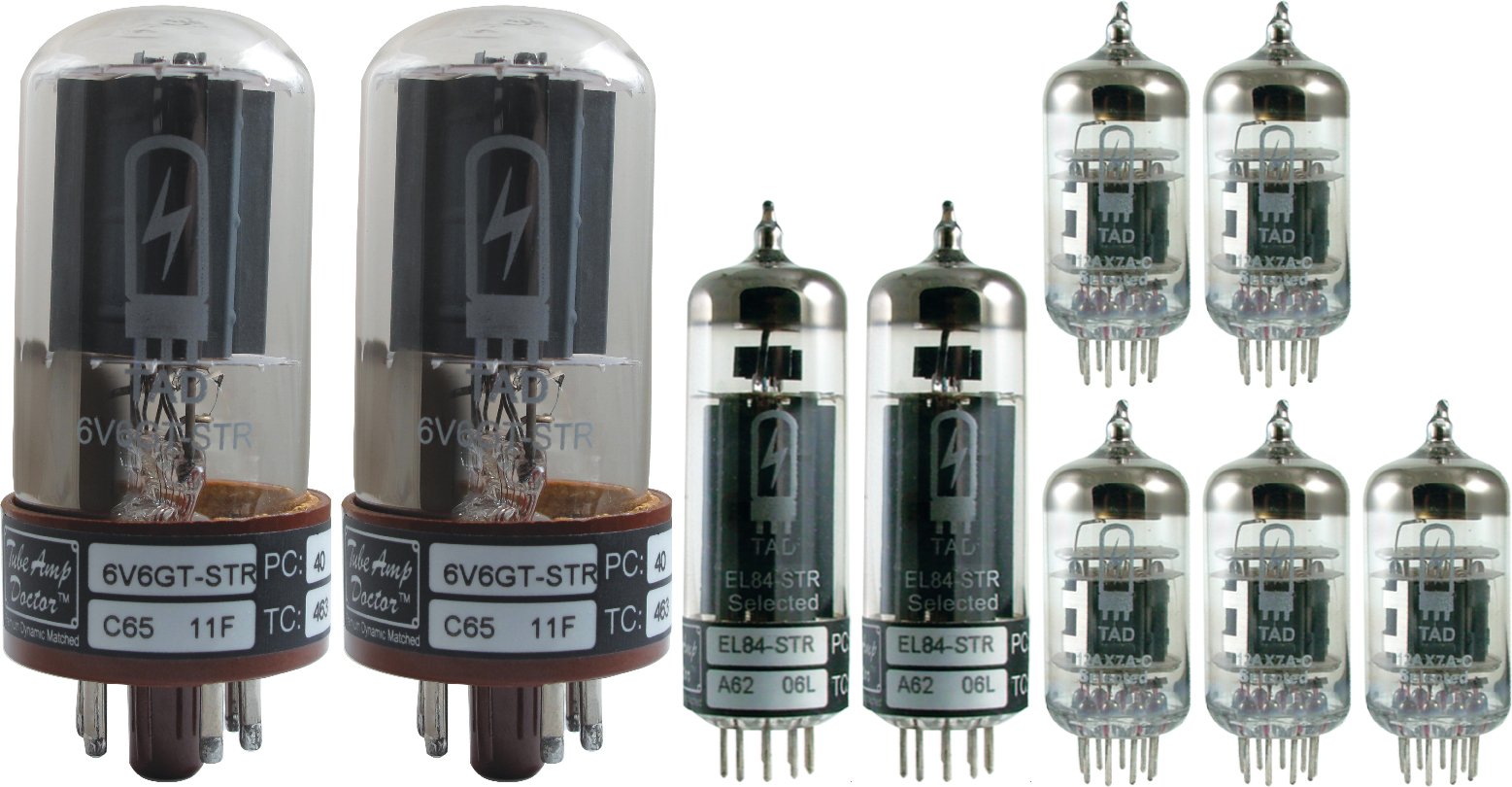 Vacuum Tube Set for Egnater Rebel 30, Tube Amp Doctor Brand