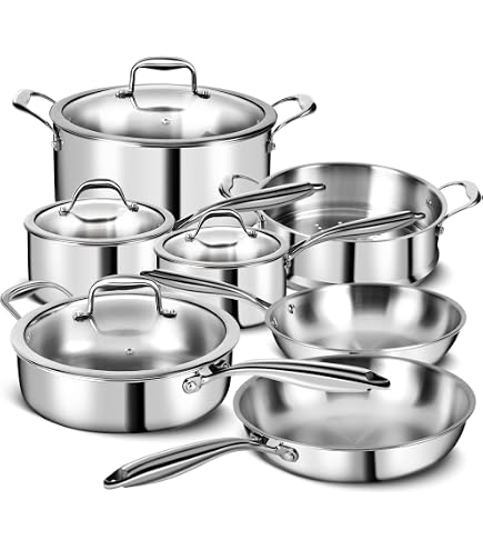 World Famous 13 Piece Blue Enamel Cookware Set for Camping