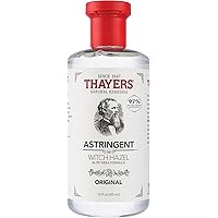 THAYERS Original Witch Hazel Astringent with Aloe Vera, 12 ounce bottle