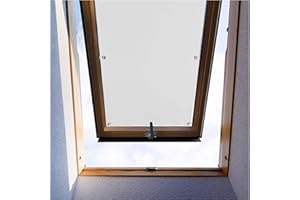 ZHhan Blackout Roof Skylight Blind Window Curtain for Velux F06 206 Roof Windows with Sucker UV Protection Without Drill and Easy InstallationSucker