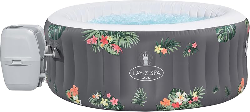 Lay-Z-Spa Aruba Signature AirJet Inflatable Hot Tub 2-3 Person
