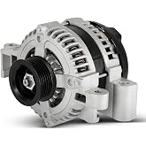 11369 New Alternator Compatible with Cadillac CTS Automotive Car Alternator | Fit for CTS 2008 2009 V6 3.6L DOHC|12V 150Amp High Output Clockwise 6-Groove Pulley|Replace for AND0487 12846