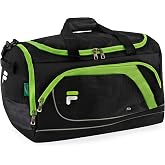 Fila Advantage 19" Sport Duffel Bag, Black Neon