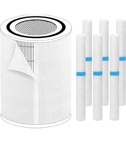 PUREBURG LV-H134 Vervangend HEPA-filter, 3-laags, compatibel met Levoit LV-H134 luchtreiniger, onderdeelnummer LV-H134-RF