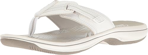 clarks jazz flip flops
