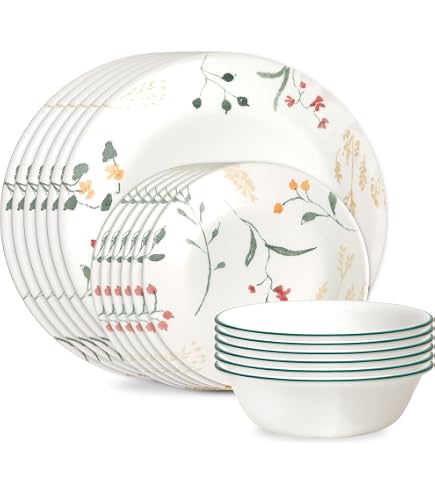 Amazon.com | Corelle Impressions 20-Piece Dinnerware Set, Service