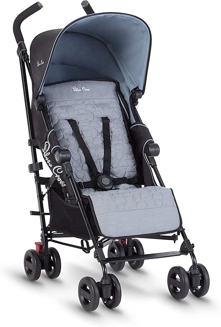 silver cross stroller blue