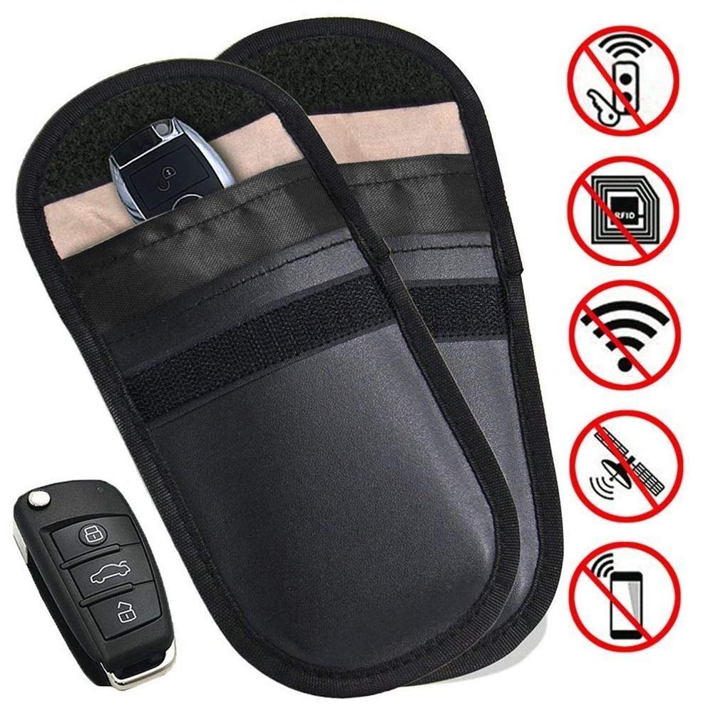 MONOJOY Faraday Pouch for Car Keys, 2 Pack Faraday Pouch, Car Key