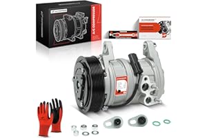 A-Premium Air Conditioner AC Compressor with Clutch Compatible with Dodge Ram 1500 2500 3500 5.7 2003-2008, Ram 4000 5.7 2005