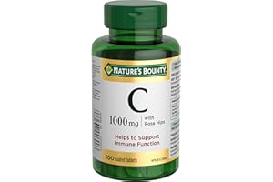 NATURE'S BOUNTY Vitamin C 1000 Mg With Rose Hips, 123.6 g