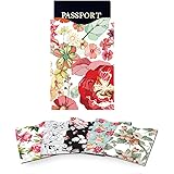 Credit Card Sleeves,I3C Anti Theft Passport Credit Card RFID Blocking Sleeves Set Protector 5 pcs Credit Card Sleeves & 1 Pas