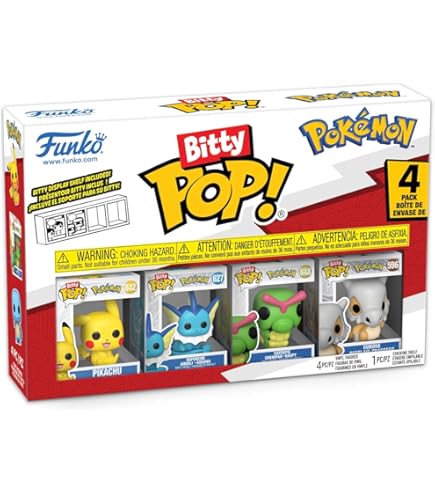 Funko Pop: Delux Pokémon Starters | Amazon.com.br