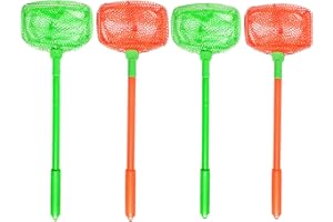 Fishing Net, TSYAN Bug Net Catching Crab Insect Nets Beach Toys Floating Bait Butterflies Colorful Nets for Kids Outdoor Playing 16 inches