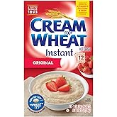 Cream of Wheat Instant Hot Cereal, Original, Box of 12 Packets