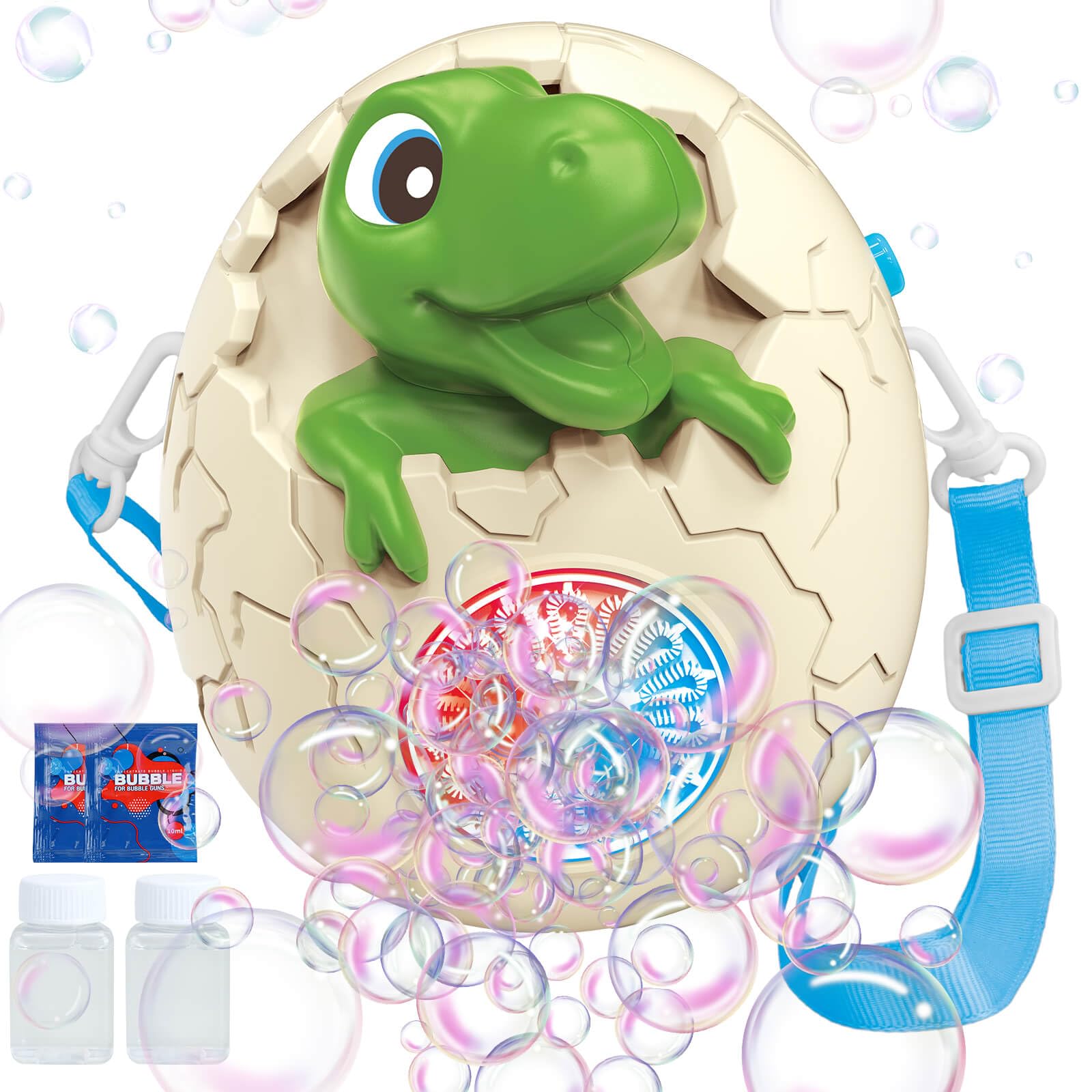 Britik Dinosaur Bubble Machine Toys for Kids 3-8 Year Old: Bubble Machine for Kids Bubble Makers Gifts for Boys Age 3 4 5 6 7 8 Birthday Presents for Toddler Outdoor Garden Easter Toy Bubbles Blower