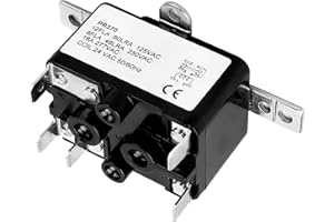 LVACODV 90370 General Purpose 24V AC Relay, 12A Load, SPDT Contacts – Reliable Fan Control for Electromechanical Applications