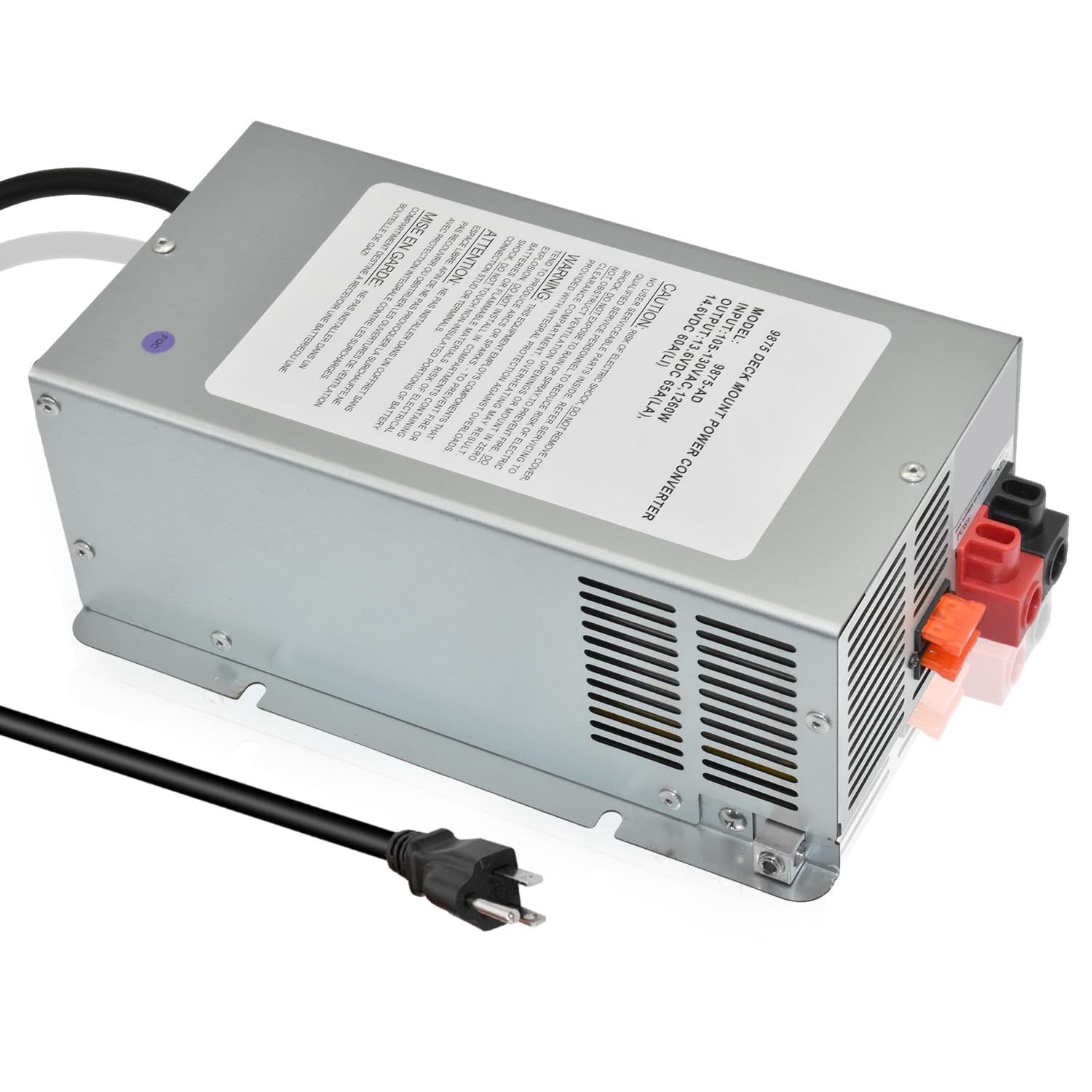 Photo 1 of 9875-AD 75 Amp Deck Mount Power Converter/Charger Replacement for RV Trailer Camper 9800 Series