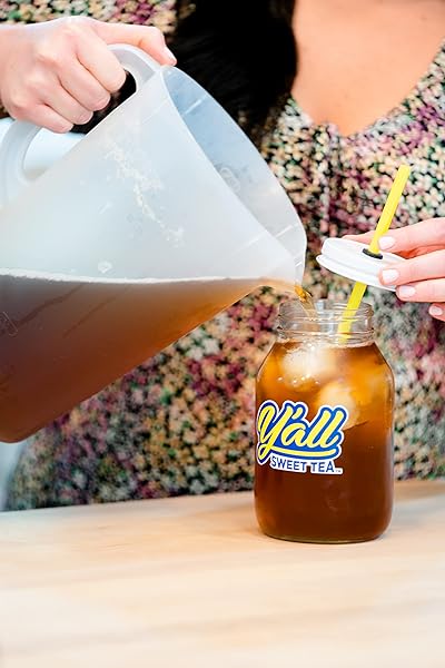 Y’ALL SWEET TEA – ICED TEA BAGS ONE GALLON SIZE IN 10 GALLONS PER PACK QUICK BREW AUTHENTIC SOUTHERN ICE TEA | AS SEEN ON SHARK TANK (CAFFEINATED)