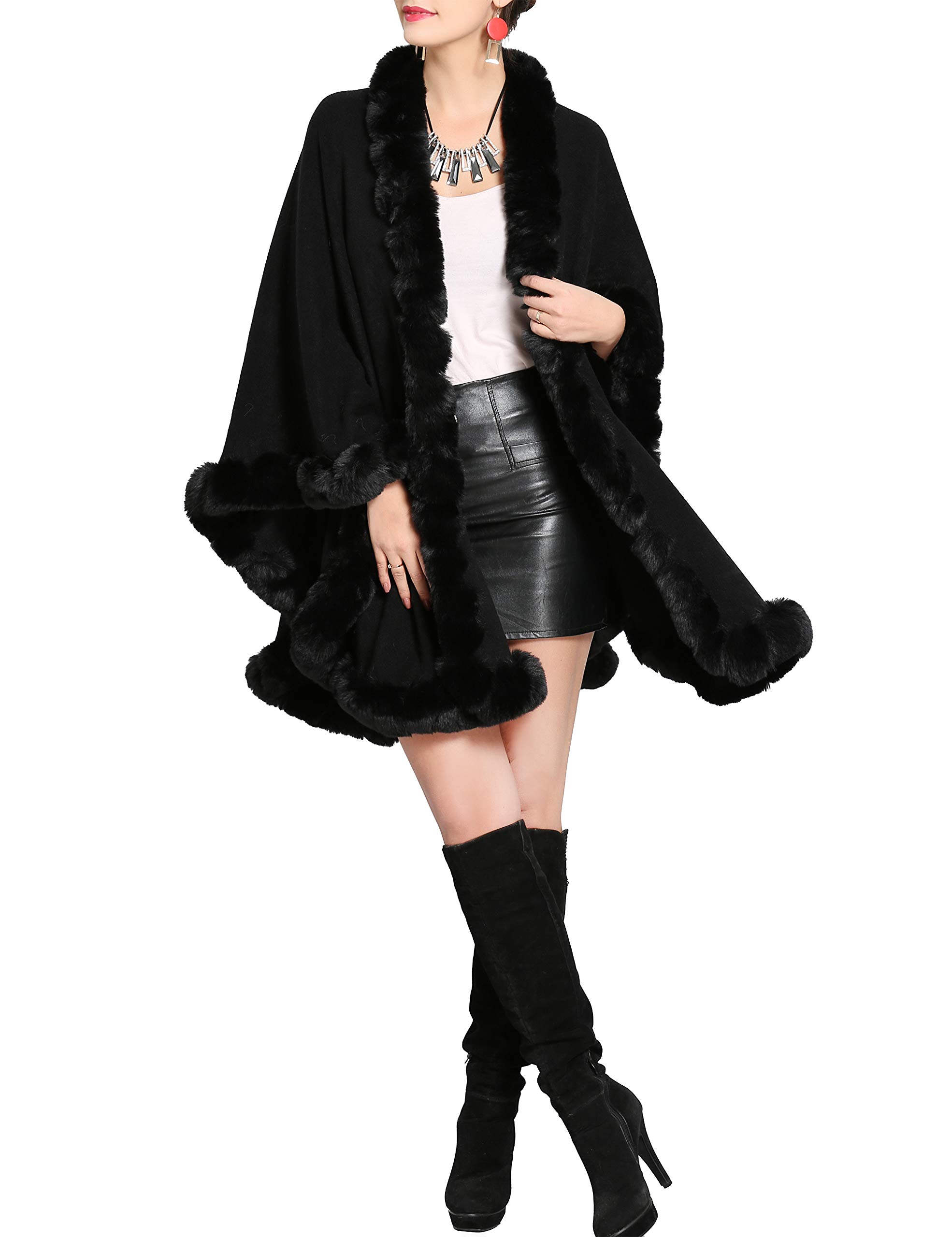 shawl cape coat