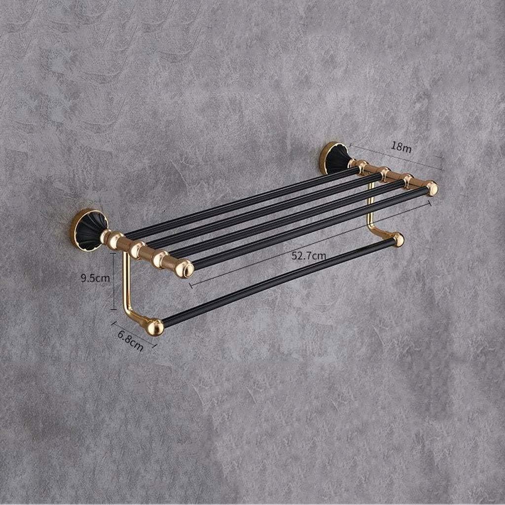 DBAF Toallero de baño, Toallero de Pared Doble para Lavabo de ...