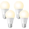 Sengled Smart Light Bulbs, Zigbee Hub Required, Works with Alexa and SmartThings, Voice Control with Google Home and Echo with built-in Hub, Soft White 60W Equivalent A19 Dimmable Smart Bulbs, 4-Pack