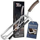 SYOKAMI 2025 Upgrade Bread Knife for Homemade Bread, World's 1st Real Bow-Design Sourdough Bread Slicer, Razor-Sharp Cutter for Crusty Sourdough & Baguette, 4 Thickness Scale Marks, Valentine’s Gift