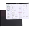 Weekly Meal Planner with Recipes and Grocery List Magnetic Notepad For Fridge - 8.5x11'' Menu Planning Pad With 54 Sheets Tear Off Shopping List For Family Dinner Menu and Meal Prep Planning