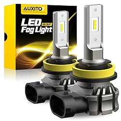 AUXITO H11/H8/H16 LED Fog Light Bulbs or DRL, 6000