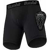 Runhit Boys Cup Underwear for Baseball Football, Youth Compression Shorts with Soft Protective Athletic Cup Boxer Brief