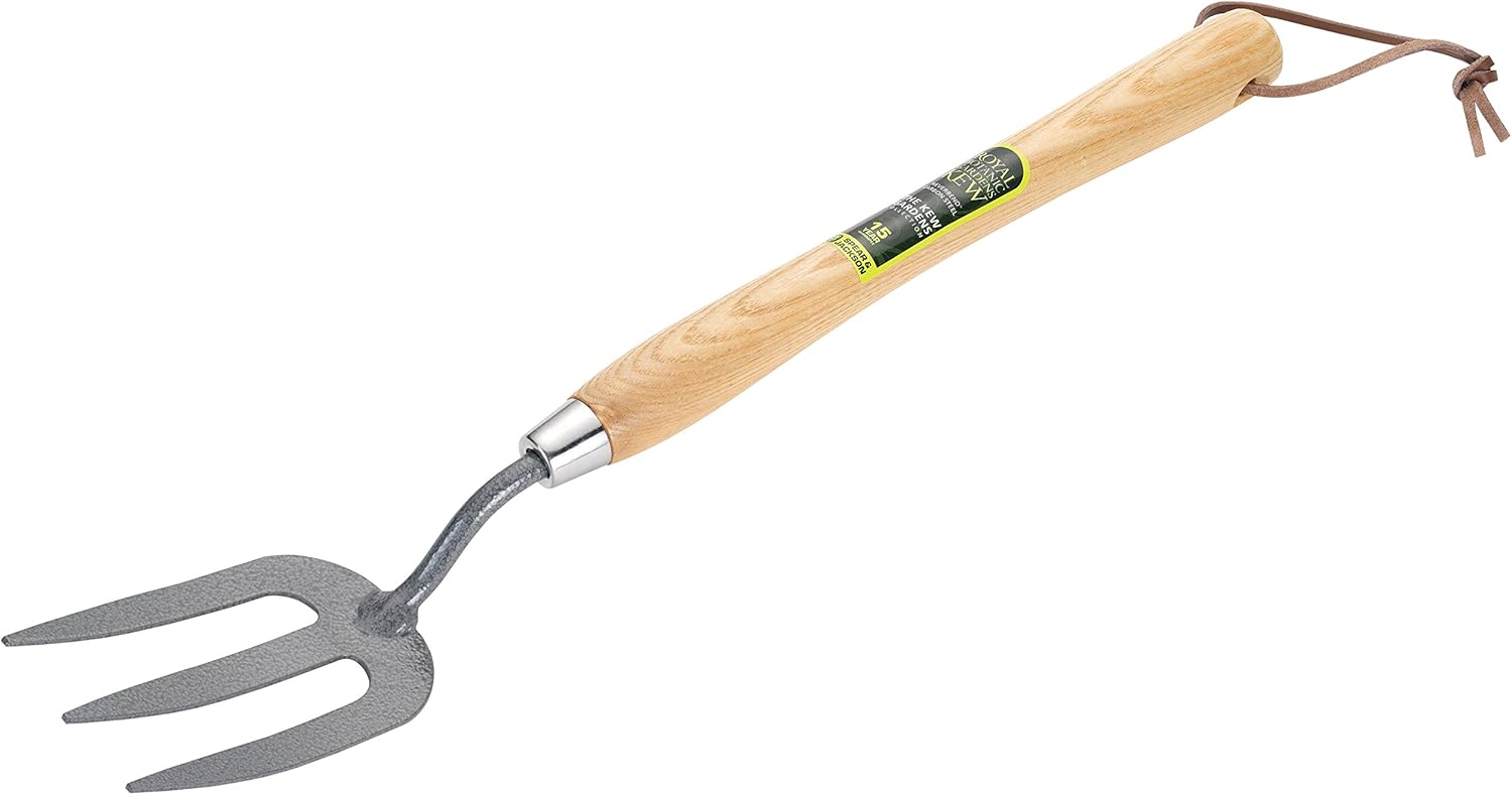 Spear & Jackson Kew Gardens 4099KEW Carbon Steel Weed Fork with Handle