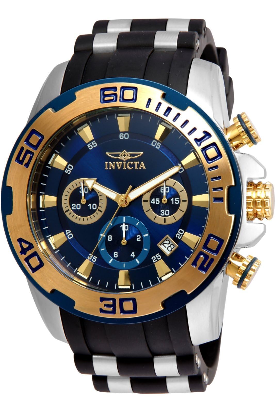Invicta 22339 Pro Diver - Scuba Men's Wrist Watch Stainless Steel Quartz Blue Dial