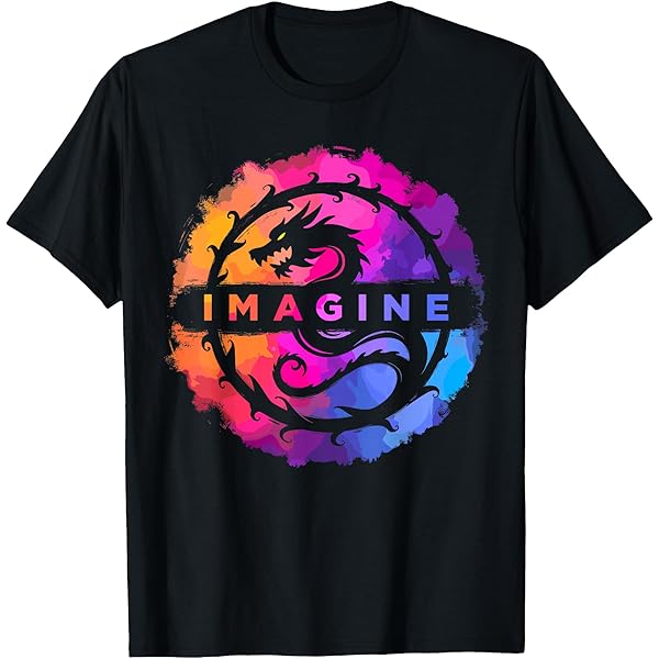 Imagine Dragons Tシャツ Mサイズ Imagine Dragons Fantasy Dragon for Men Women Gift Unisex T