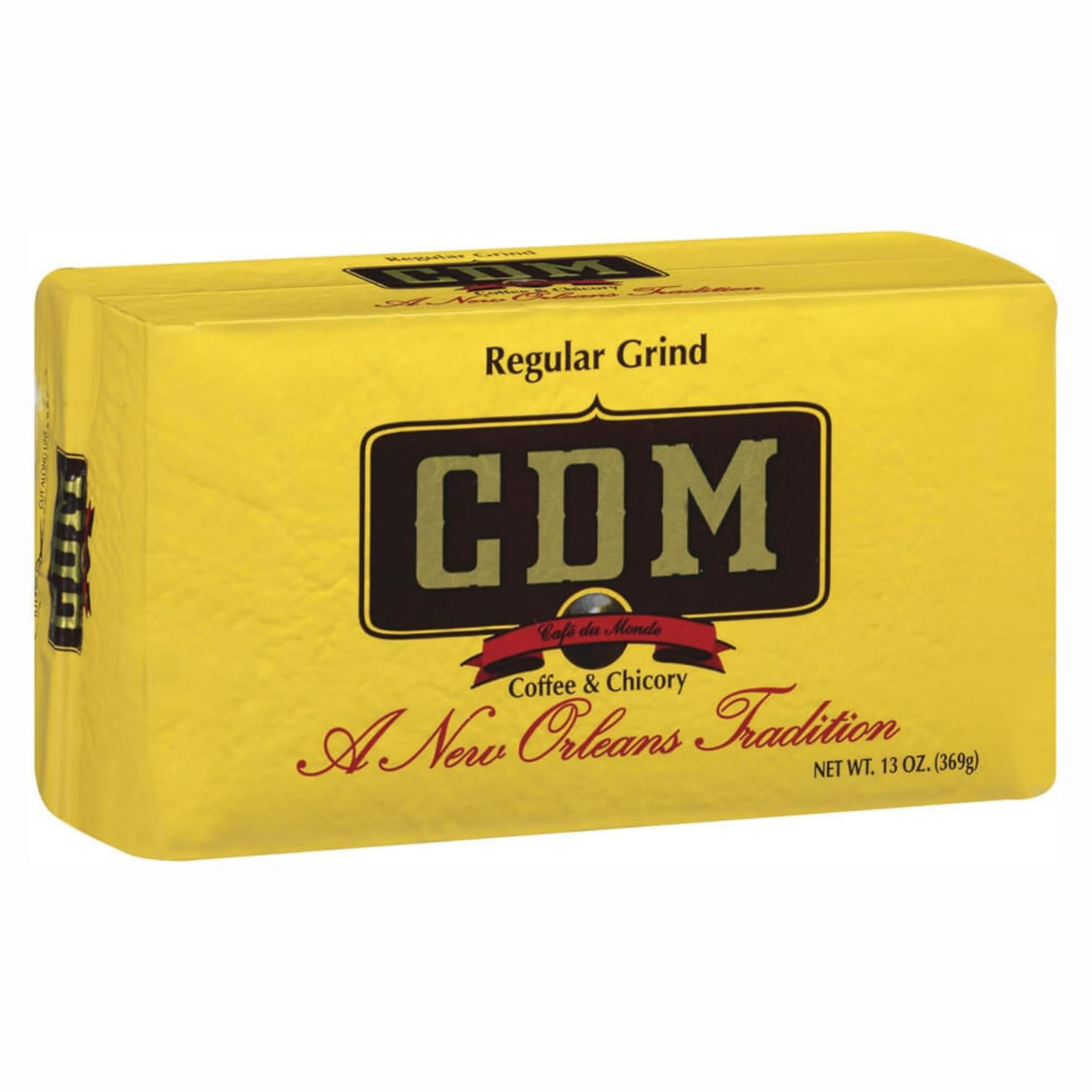 CDM Ground Coffee & Chicory Regular Grind, 13oz Bag (Pack of 12) Image