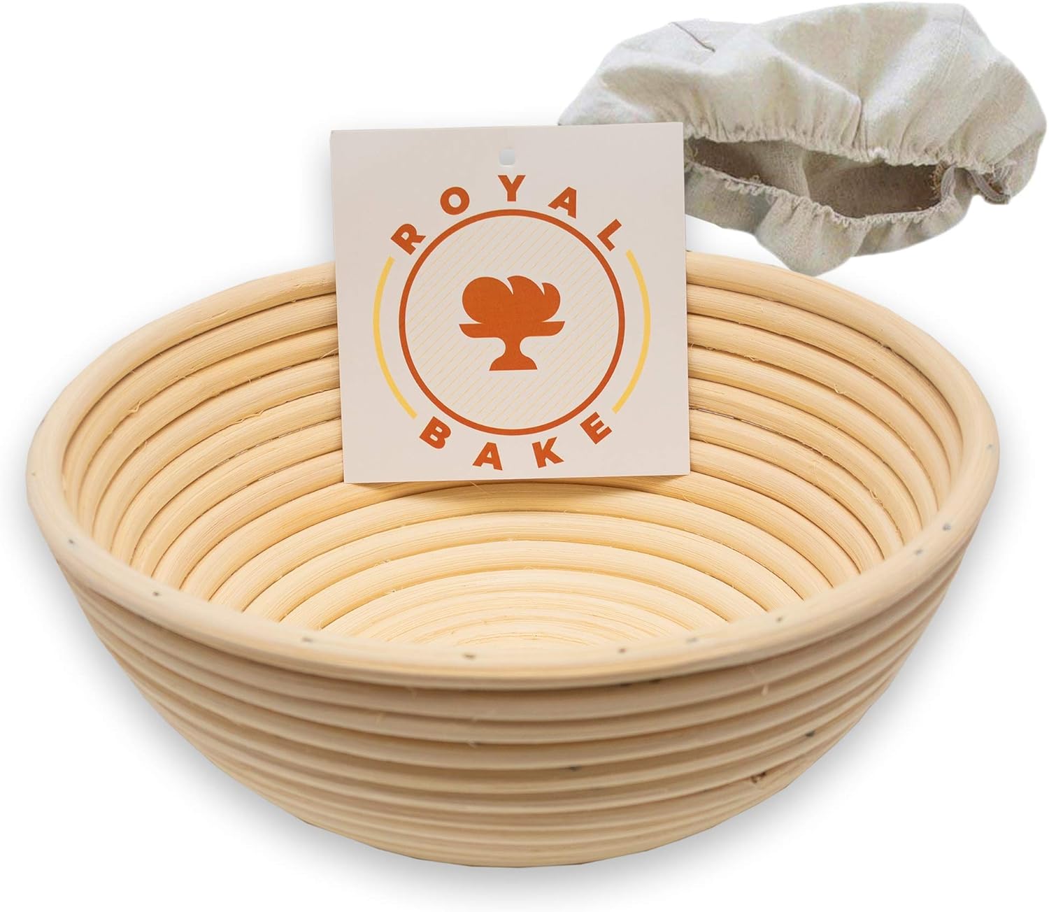 RoyalBake Bread Proofing Basket Premium 9 Inch Sourdough