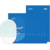 medicube Zero Pore Peel Pads (8ea) | Smoothing Mitt for Face & Body | Rice Extract, Natural AHA & Panthenol | Double-Sided Organic Cotton & Microfiber Pads | Polish for Smooth, Clear Skin