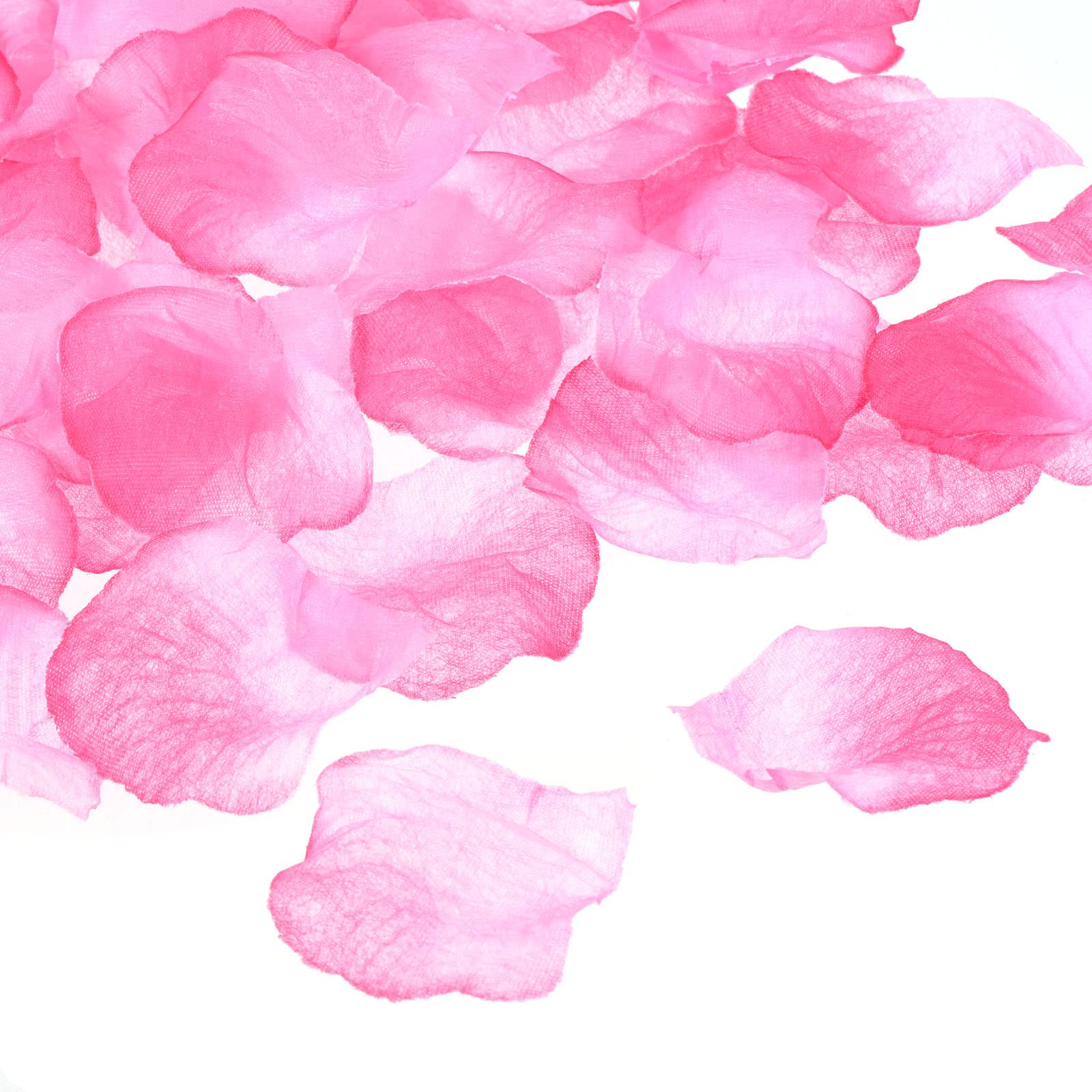 PATIKIL Artificial Rose Petals, 1200Pcs Fake Flowers Silk Petal Decoration Supplies for Romantic Night Wedding Party Event Decor, Gradient Red