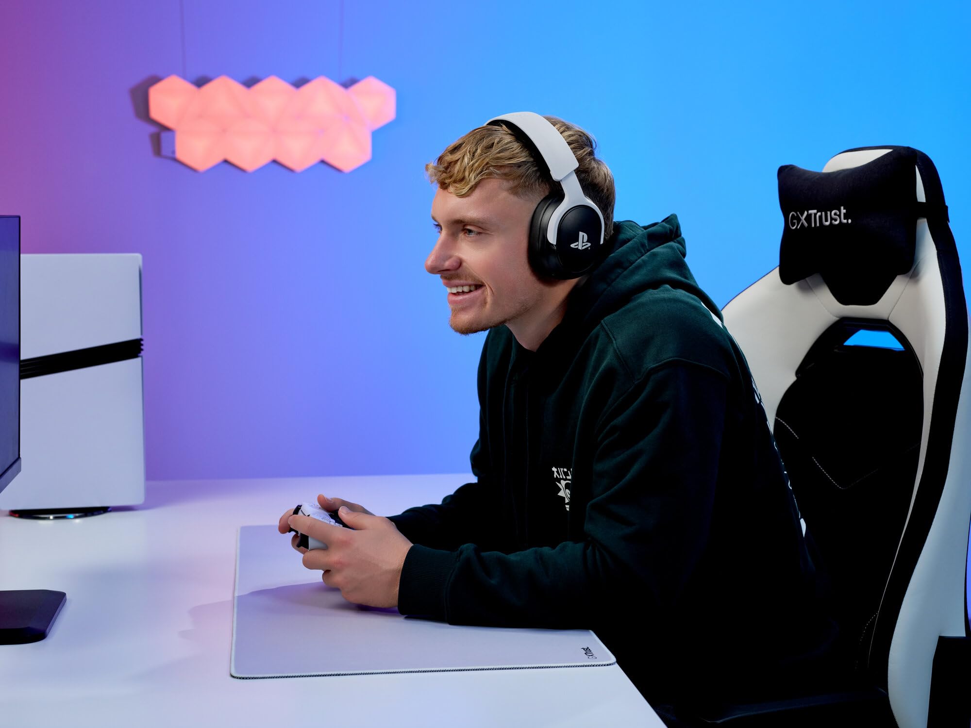 GXTrust Forta Kabelloses Gaming Headset Lizenziert für PlayStation 5 8