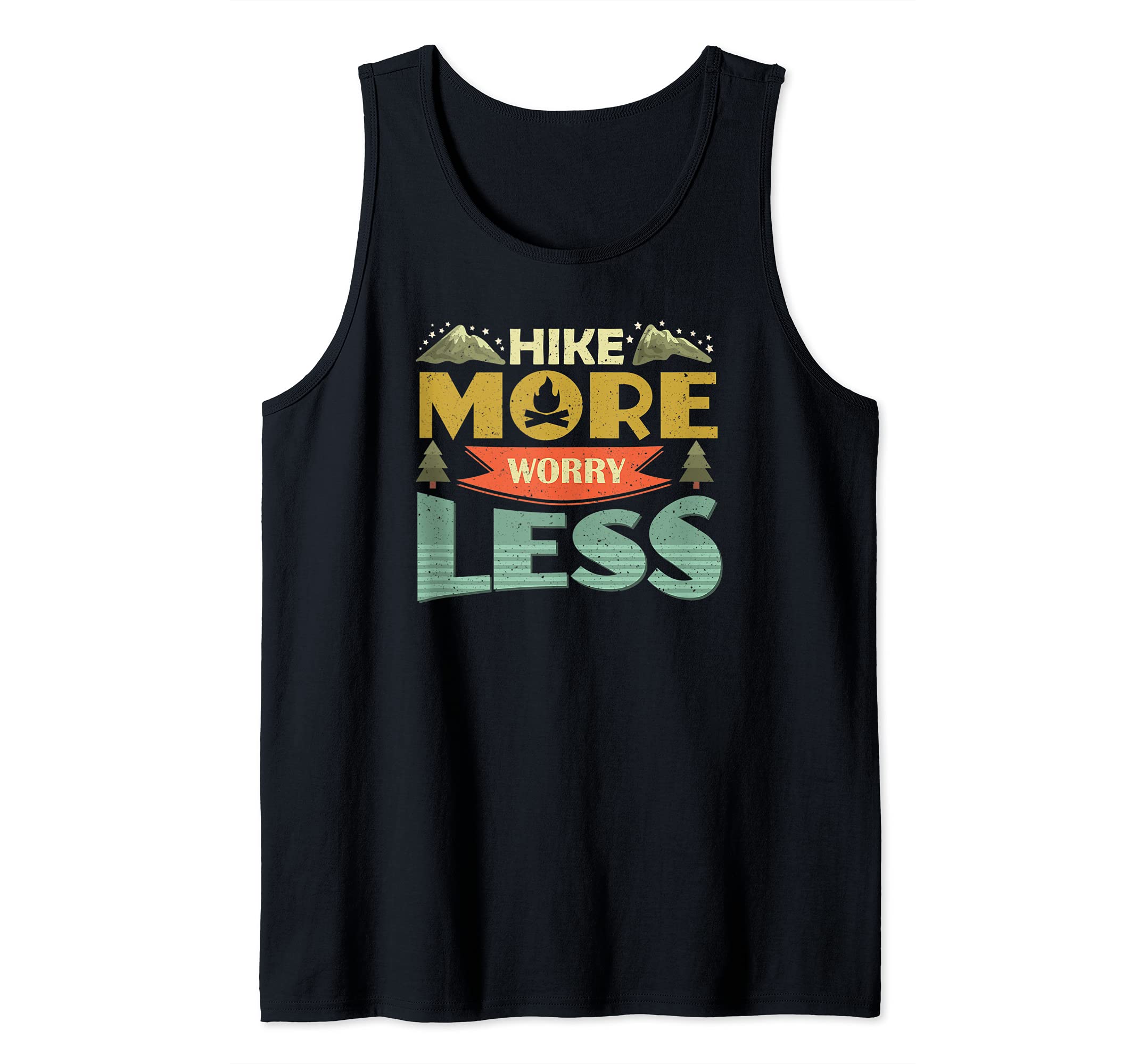 Camping Hike More Summer Vacation Mountain Climbing Tank Top